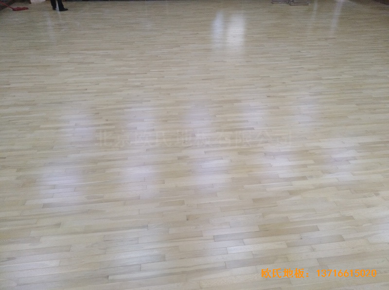 北京舞蹈学院运动地板安装案例3