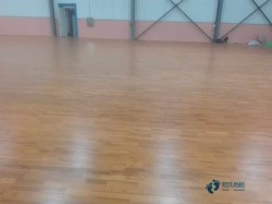 学校运动木地板施工方案
